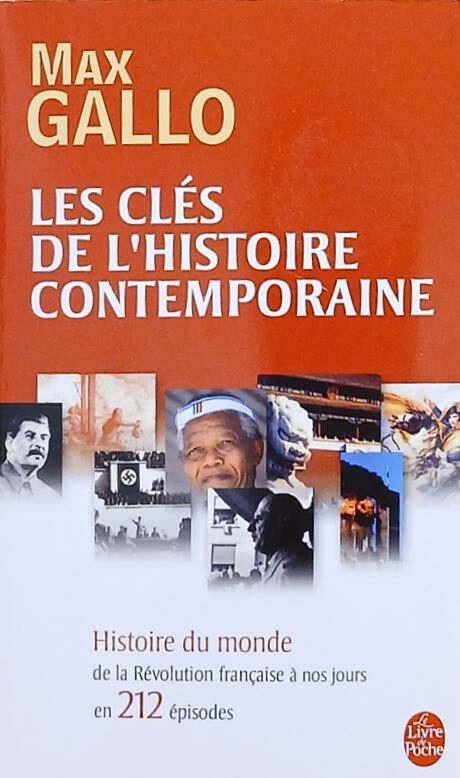 Couverture de Les clés de l'histoire contemporaine