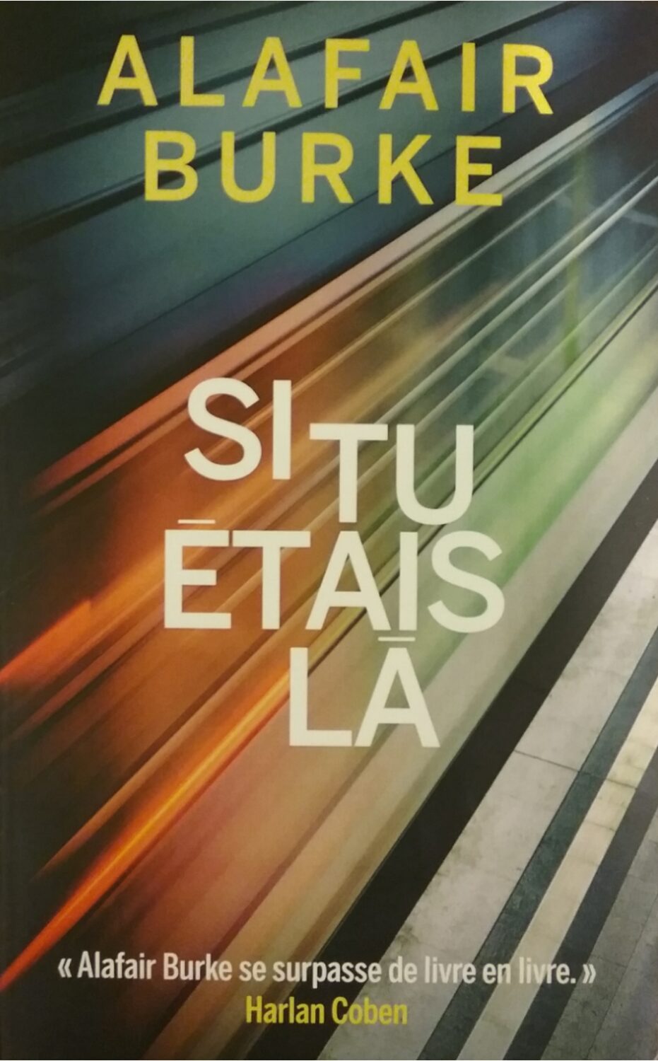 Couverture de Si tu étais là