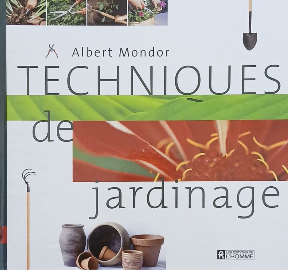 Couverture de Techniques de jardinage