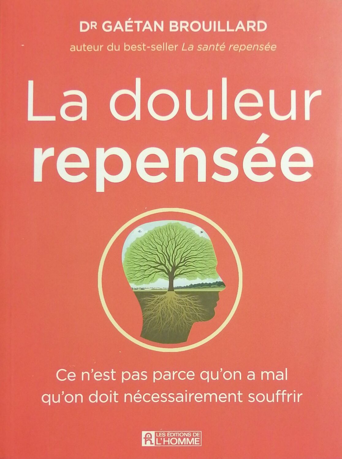 Couverture de La douleur repensée : Ce n'est pas parce qu'on a mal qu'on doit nécessairement souffrir