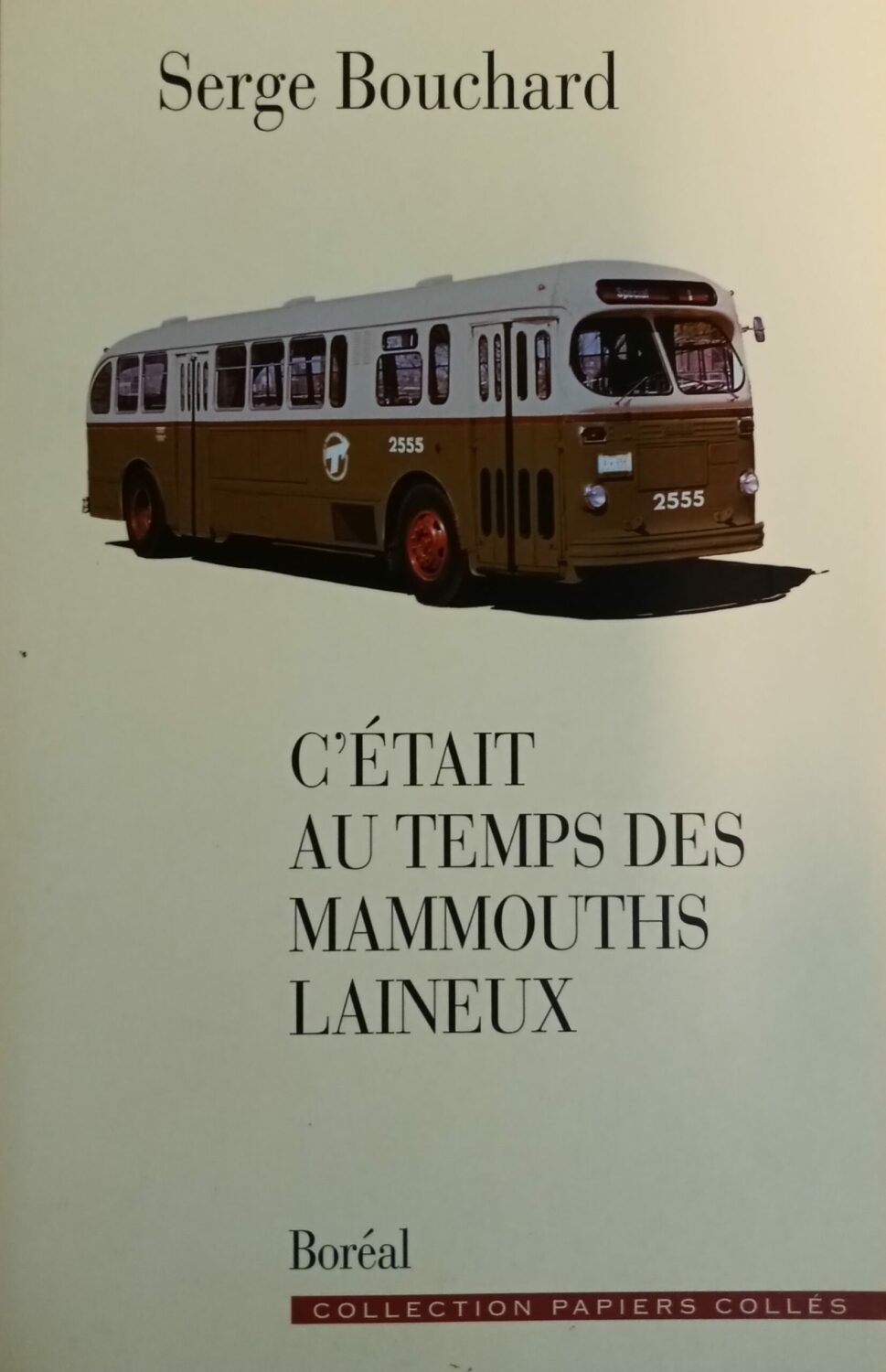 Couverture de C'était au temps des mammouths laineux
