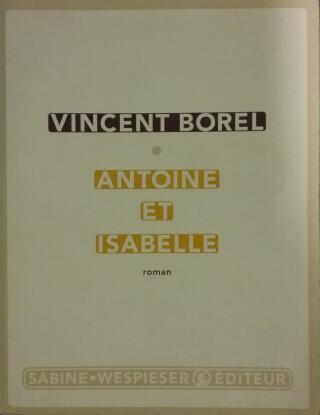 Couverture de Antoine et Isabelle