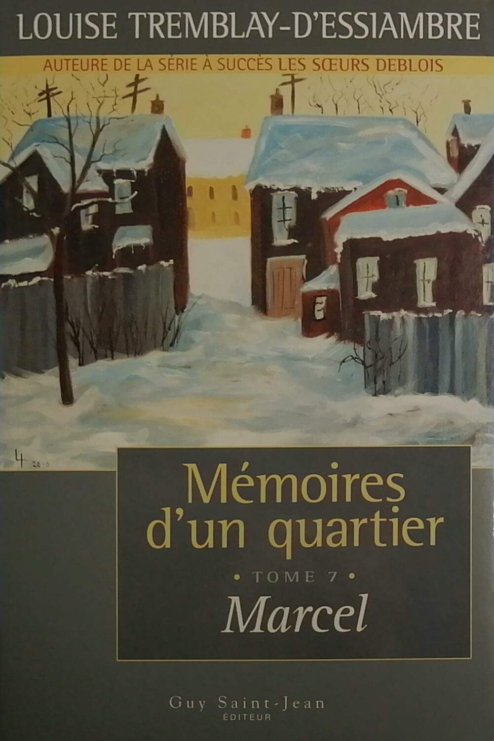 Couverture de Mémoires d'un quartier Tome 7 : Marcel