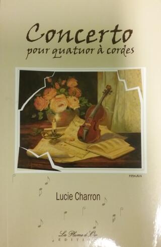 Couverture de Concerto pour quatuor à cordes