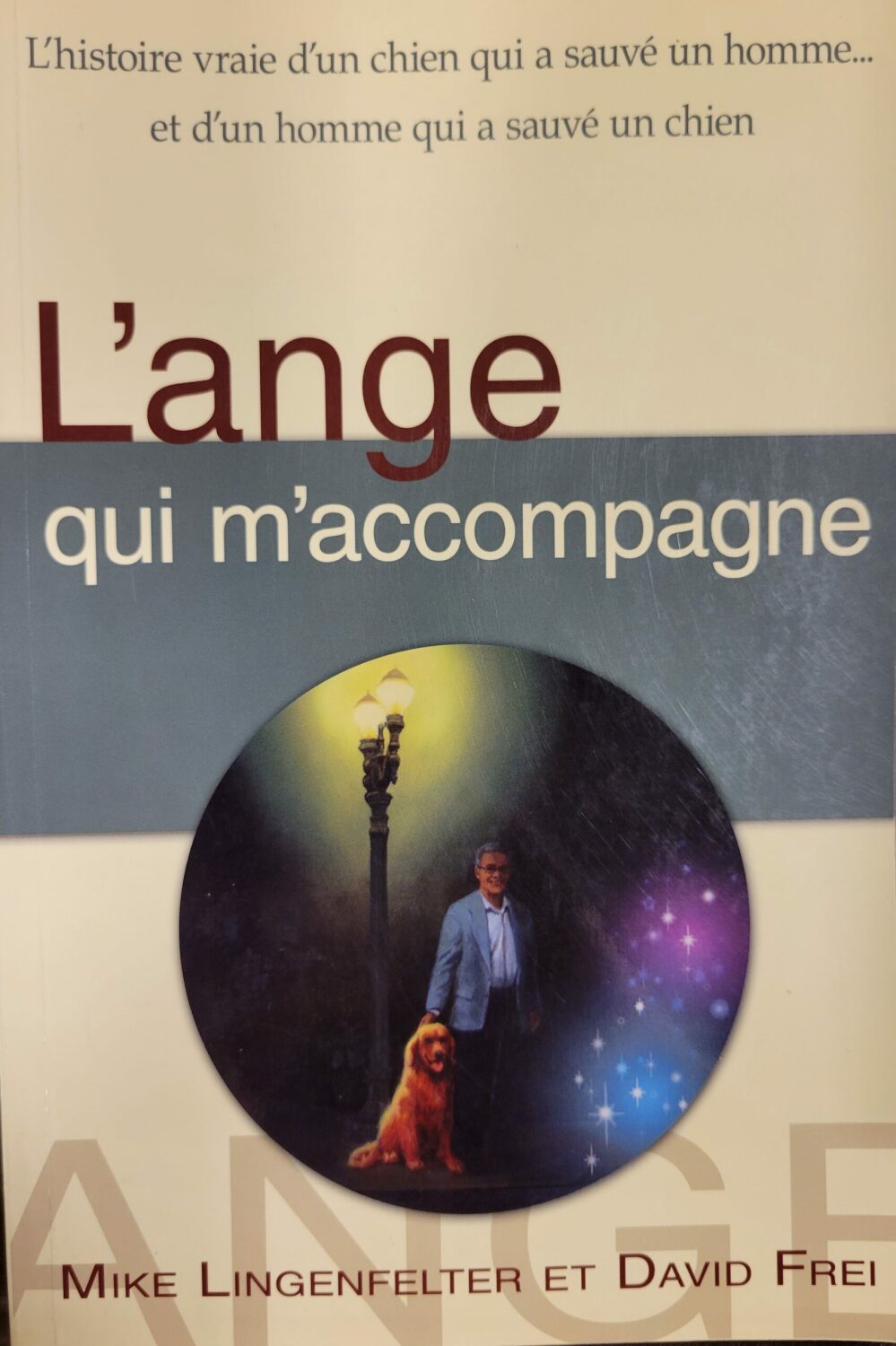 Couverture de L’ange qui m’accompagne