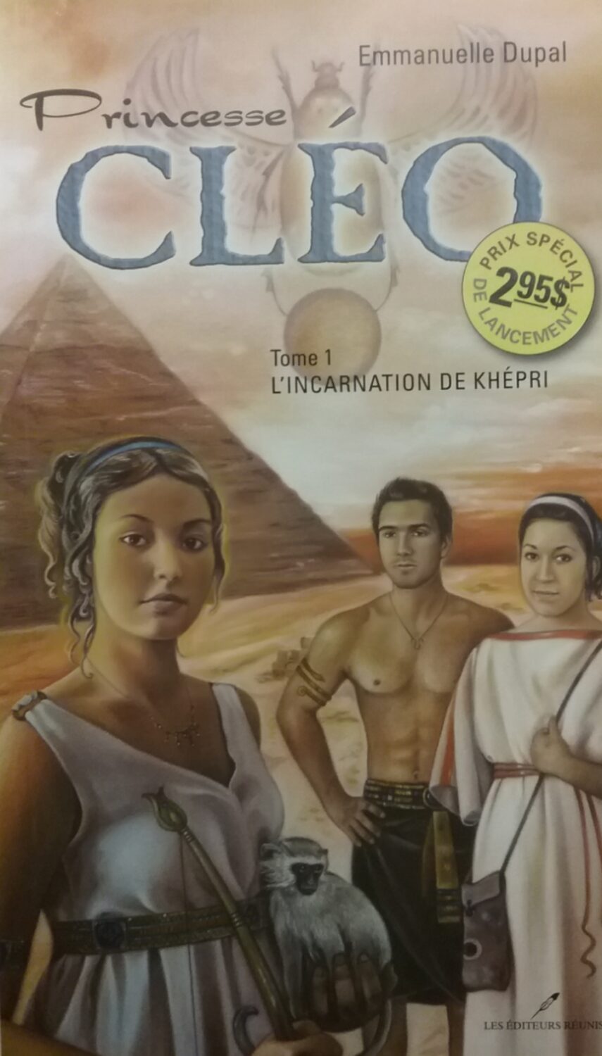 Couverture de Princesse Cléo Tome 1 : L'incarnation de Khépri