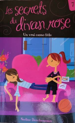 Couverture de Les secrets du divan rose Tome 7 Un vrai casse-tête