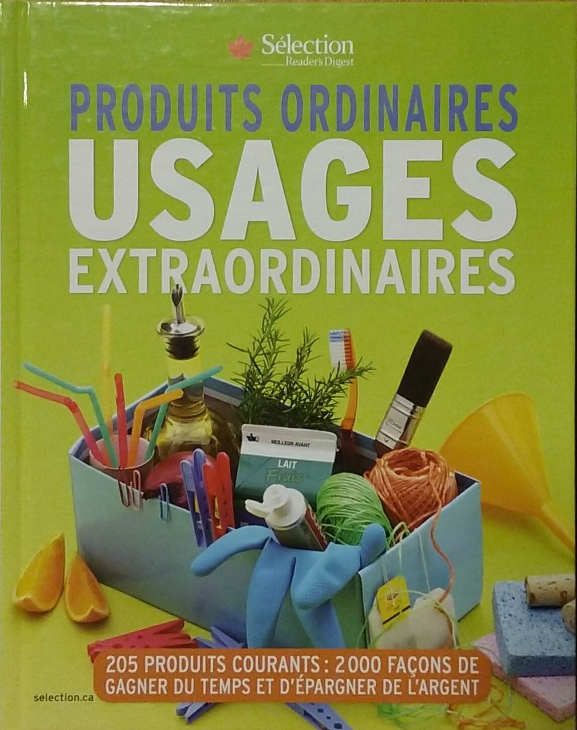 Couverture de Produits ordinaires usages extraordinaires