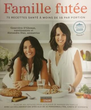 Couverture de Famille futée Tome 1 : 75 recettes santé à moins de 5$ par portion