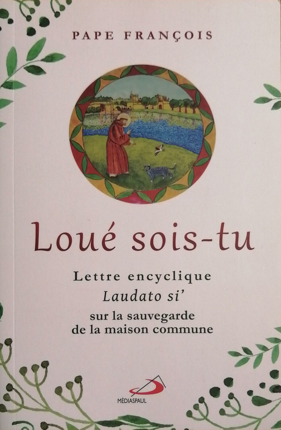 Couverture de Loué sois-tu : Lettre encyclique Laudato si' sur la sauvegarde de la maison commune