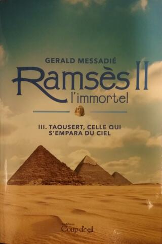 Couverture de Ramsès II l'immortel Tome 3 : Taousert, celle qui s'empara du ciel