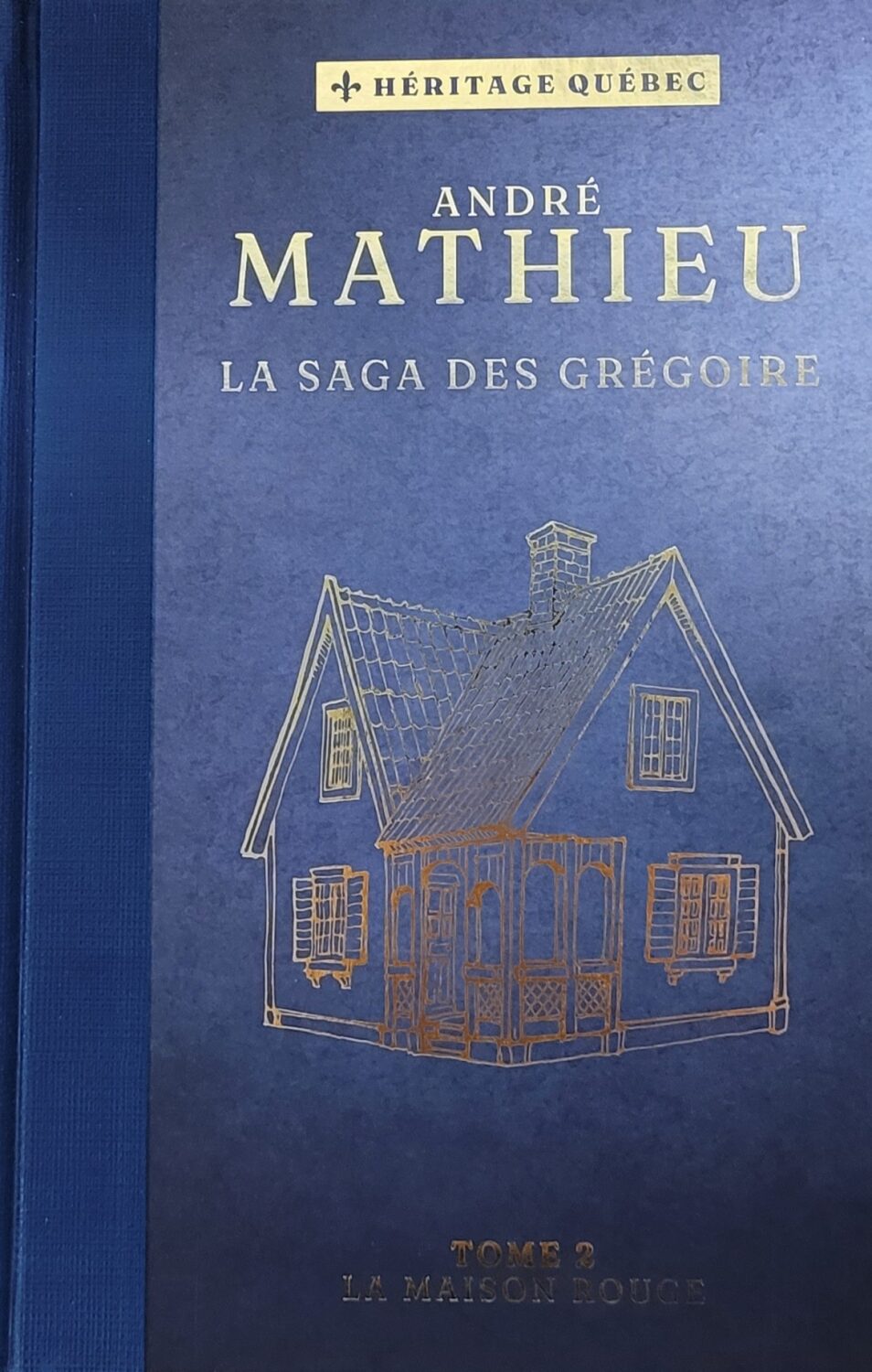 Couverture de La saga des Grégoire Tome 2 : La maison rouge