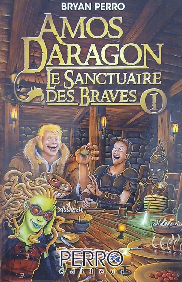 Couverture de Amos Darragon : Le sanctuaire des braves Tome 1