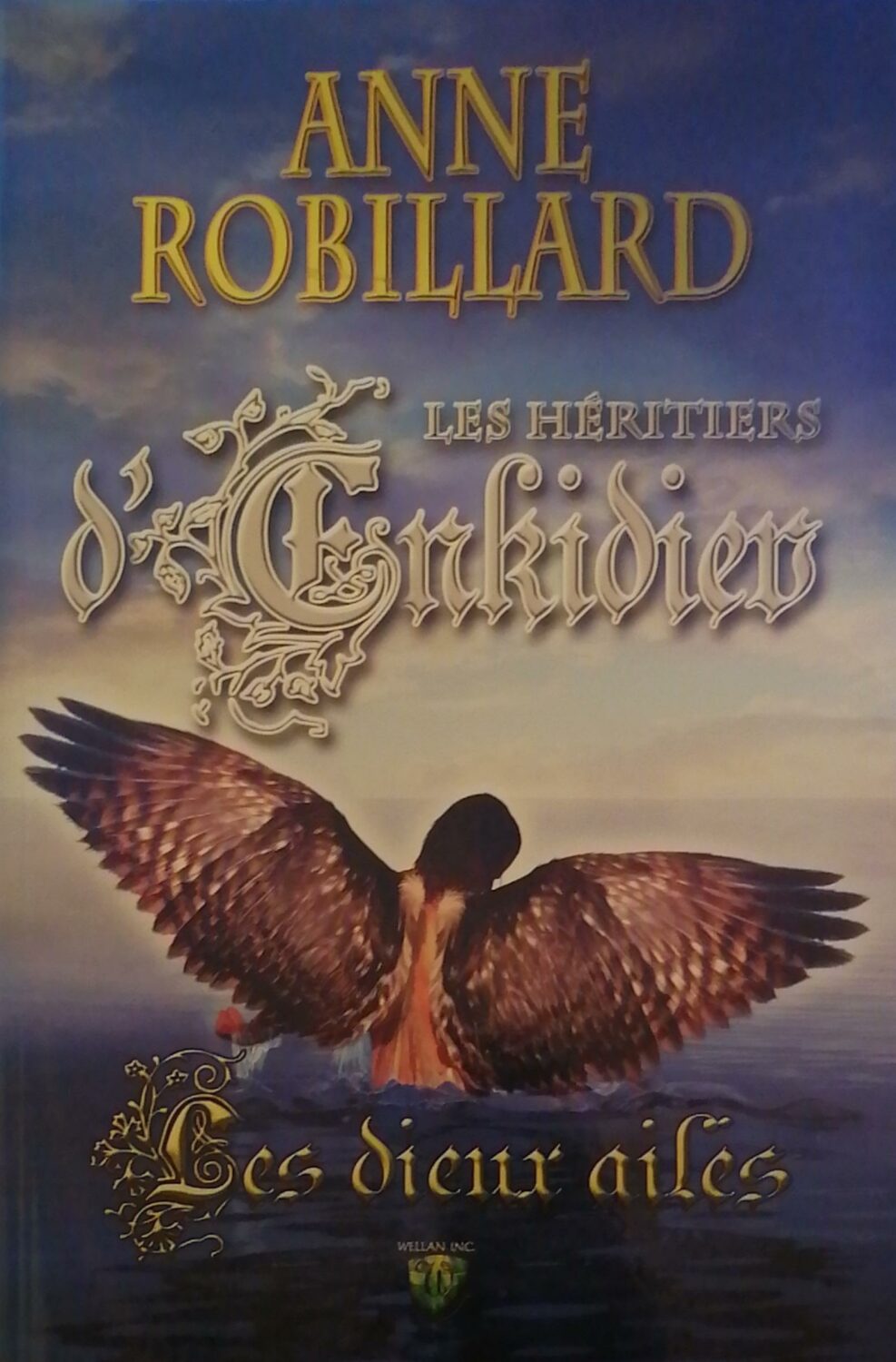 Couverture de Les héritiers d'Enkidiev Tome 3 : Les dieux ailés