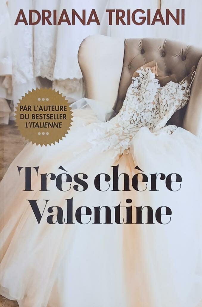 Couverture de Très chère Valentine