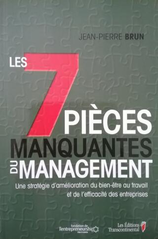 Couverture de Les 7 pièces manquantes du management