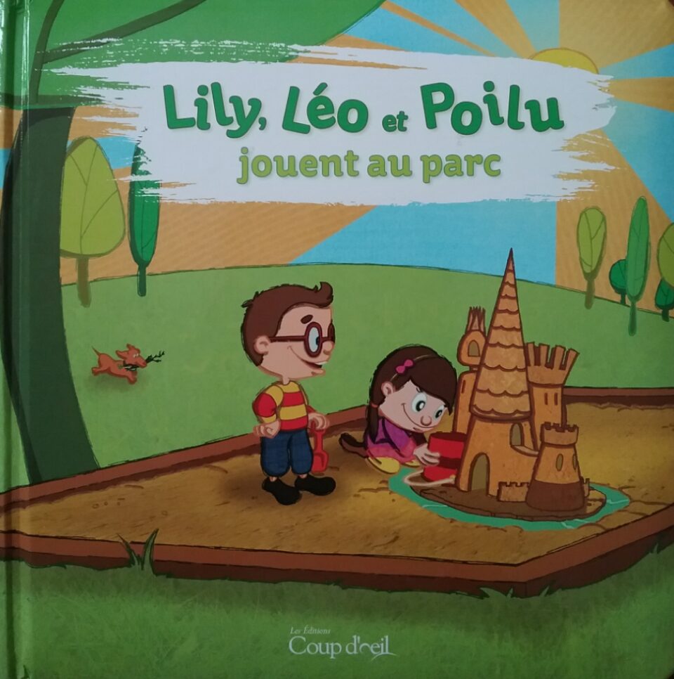 Lily L o Et Poilu Jouent Au Parc colivres Lily L o Et Poilu Jouent Au Parc colivres