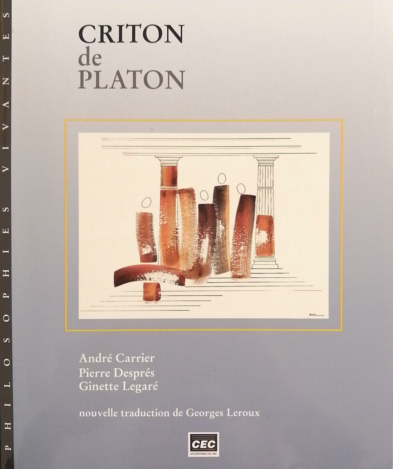 Couverture de Criton de Platon