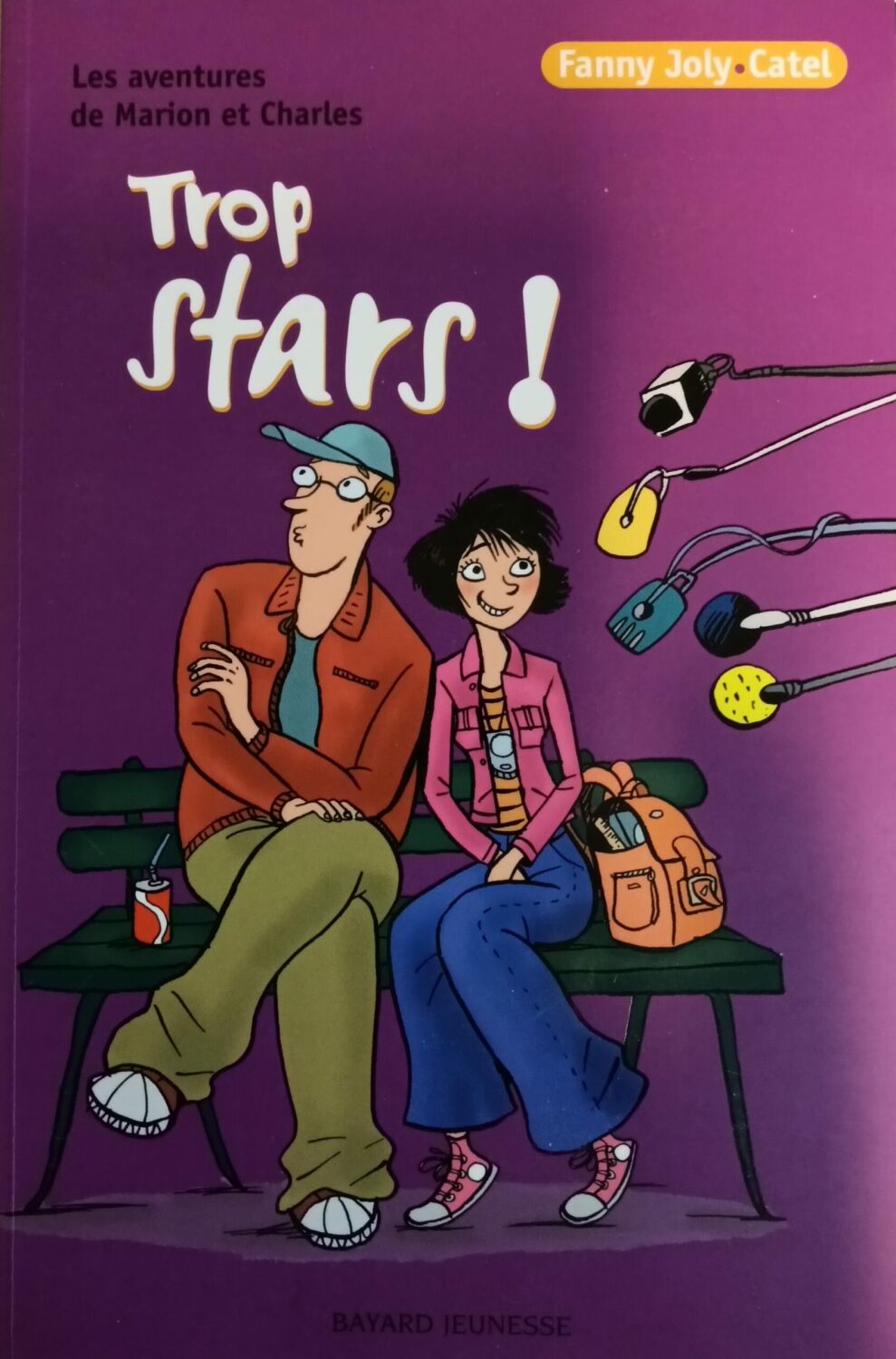 Couverture de Les aventures de Marion et Charles Tome 2 : Trop Stars !