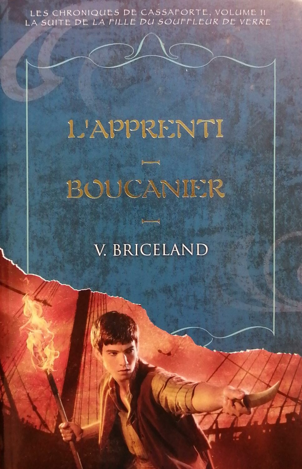 Couverture de Les chroniques de Cassaforte Tome 2 : L'apprenti boucanier