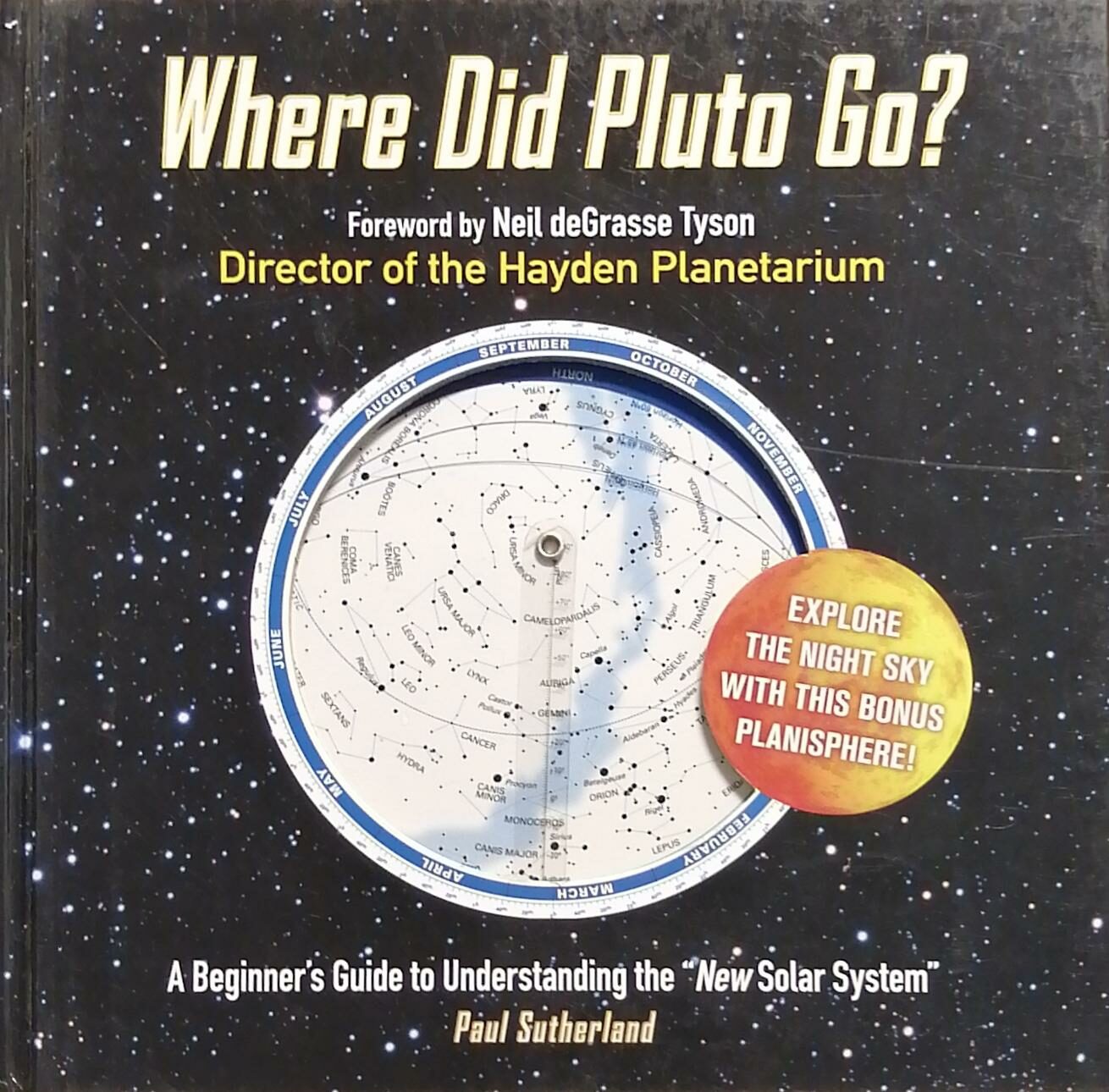 Couverture de Where Did Pluto Go ? : A Beginner's Guide to Understanding the ” New Solar System “