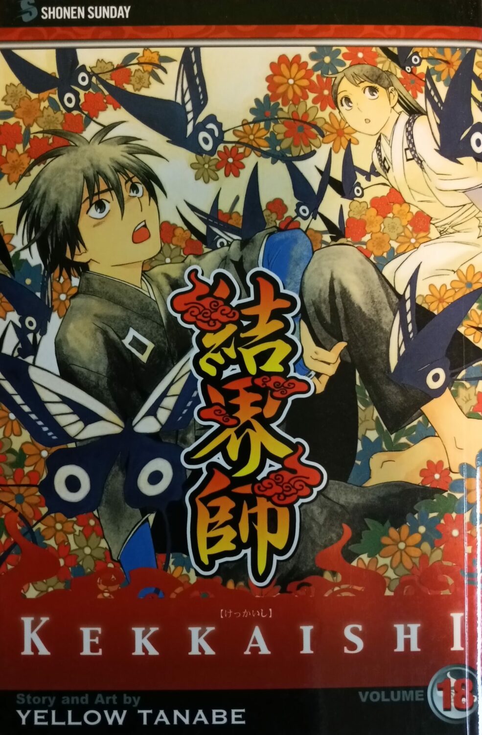 Couverture de Kekkaishi Book 18