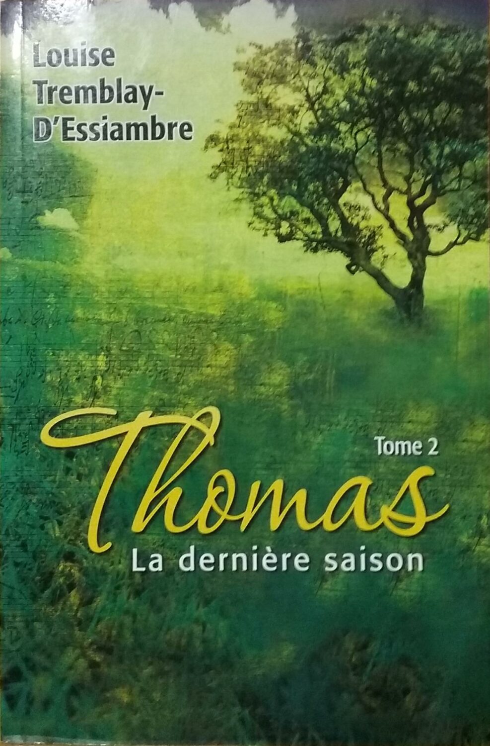 Couverture de La dernière saison Tome 2 : Thomas