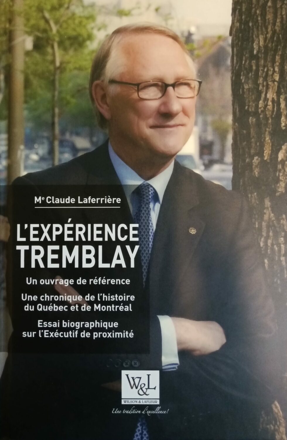 Couverture de L'expérience Tremblay