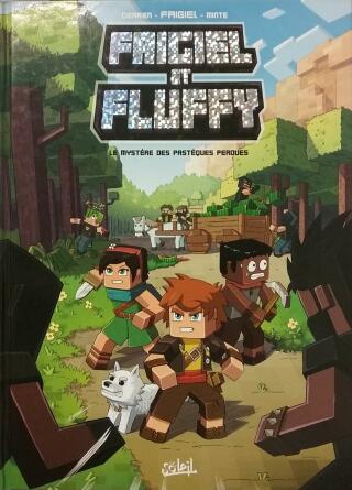 Couverture de Frigiel et Fluffy Tome 1 : Le mystère des pastèques perdues