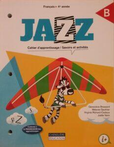 Couverture de JAZZ français : Cahier d'apprentissage B