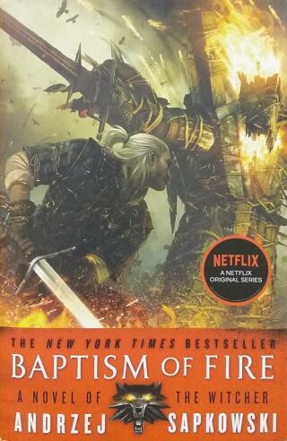Couverture de The Witcher Book 3 : Baptism of Fire