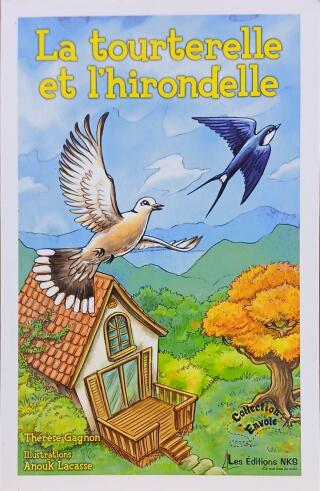 Couverture de La tourterelle et l'hirondelle