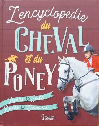 Couverture de L'encyclopédie du cheval et du poney