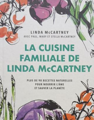 Couverture de La cuisine familiale de Linda McCartney