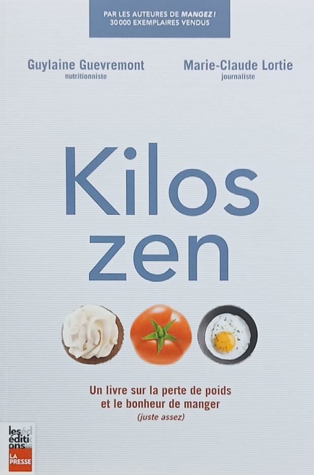Couverture de Kilos zen : Un livre sur la perte de poids et le bonheur de manger (juste assez)