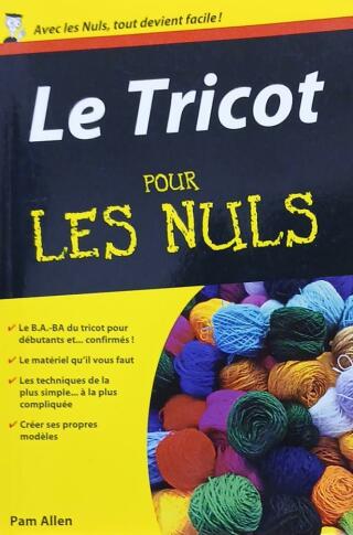 Couverture de Le tricot pour les nuls