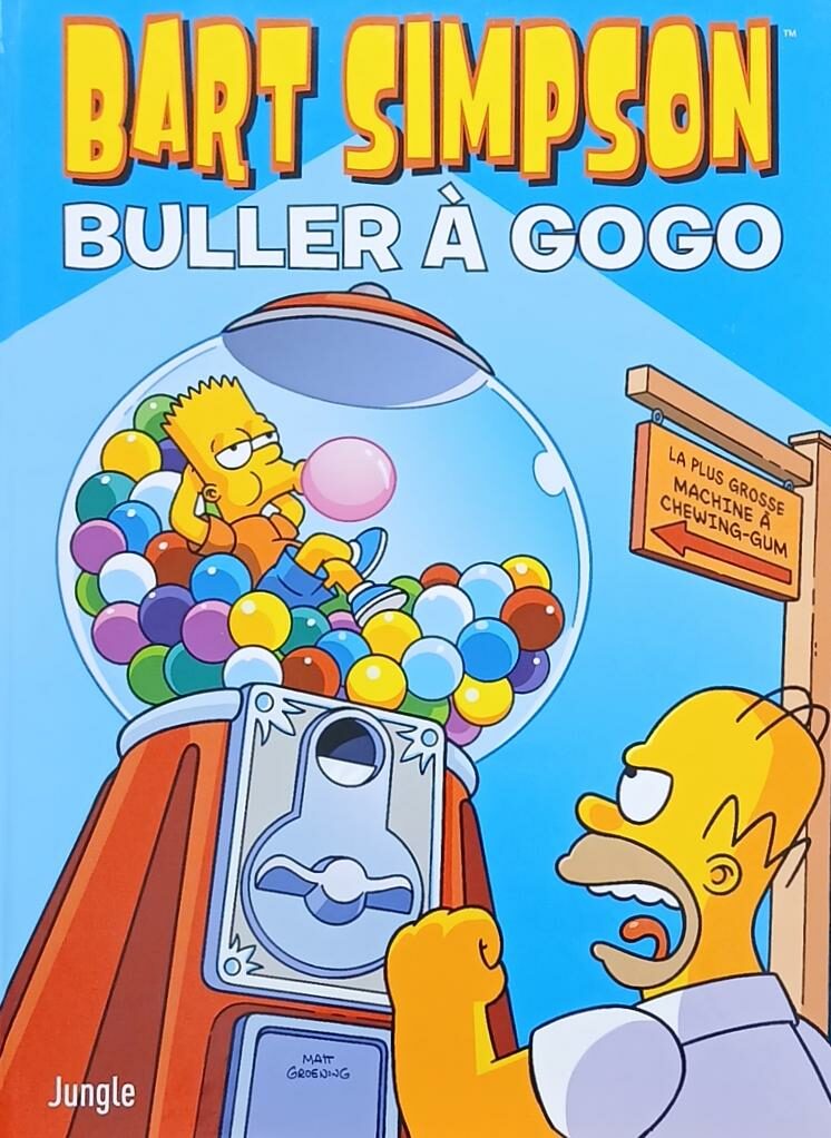 Couverture de Bart Simpson Tome 19 : Buller à gogo