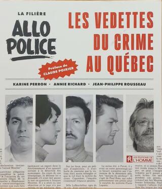 Couverture de Les vedettes du crime au Québec