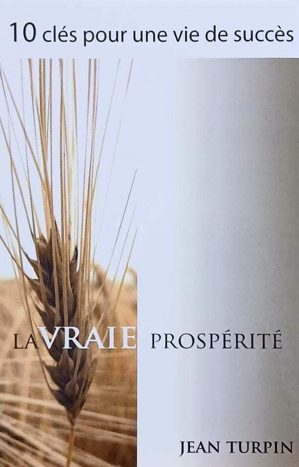 Couverture de La vraie prospérité