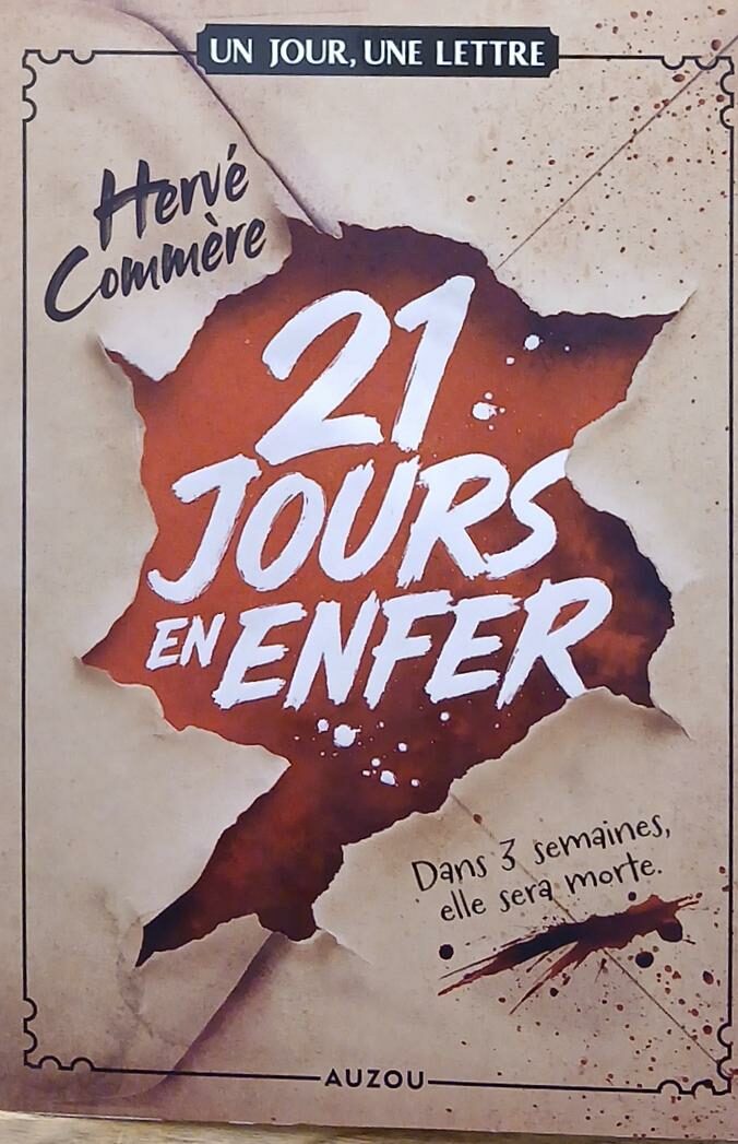 Couverture de 21 jours en enfer