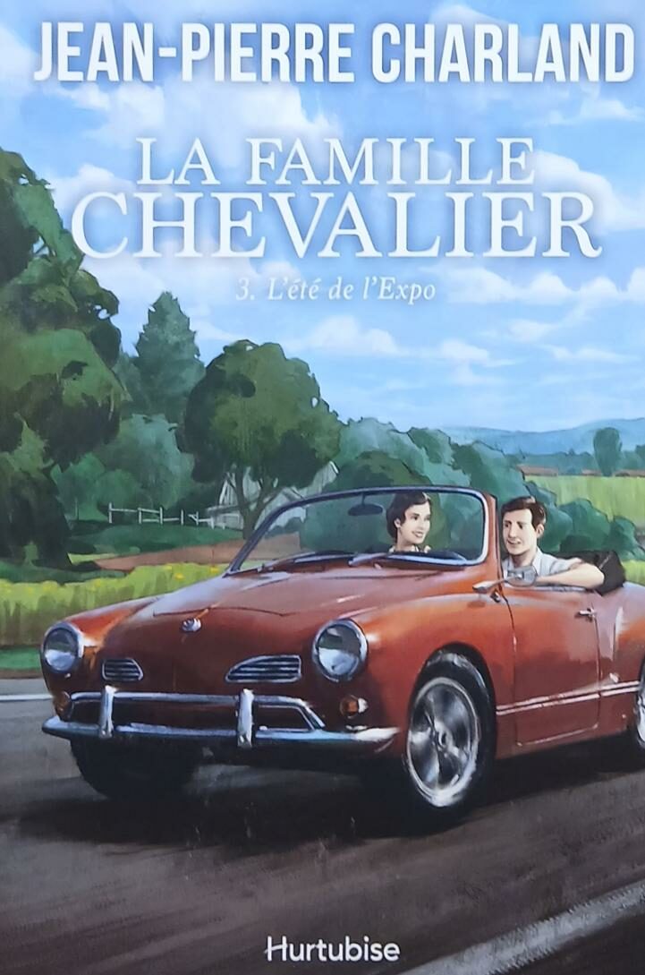 Couverture de La famille Chevalier Tome 3 : L'été de l'Expo