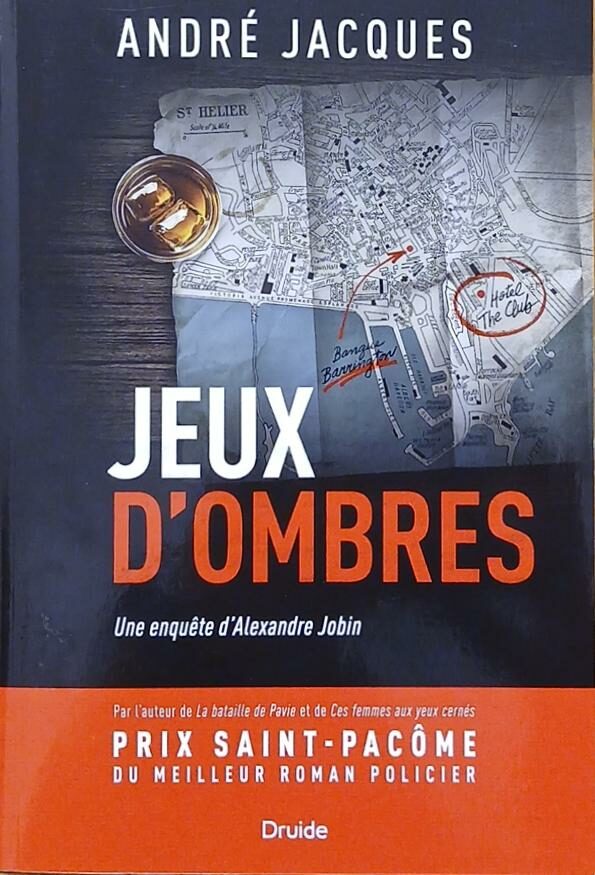 Couverture de Jeux d'ombres : Une enquête d'Alexandre Jobin