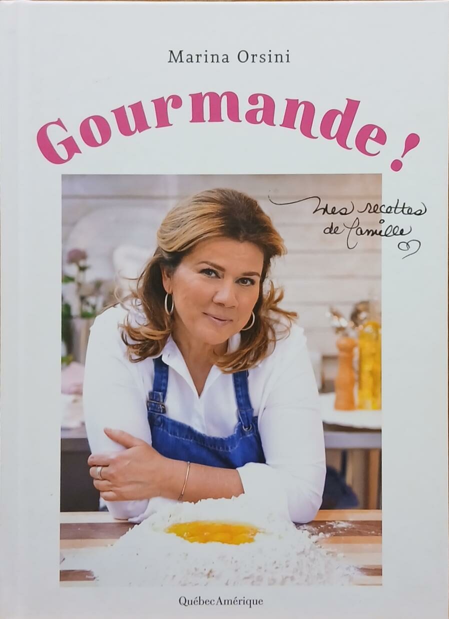 Couverture de Gourmande! : Mes recettes de famille
