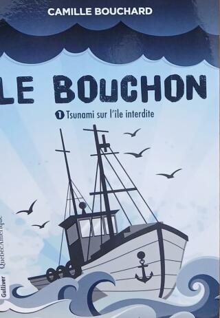 Couverture de Le bouchon Tome 1 : Tsunami sur l'île interdite