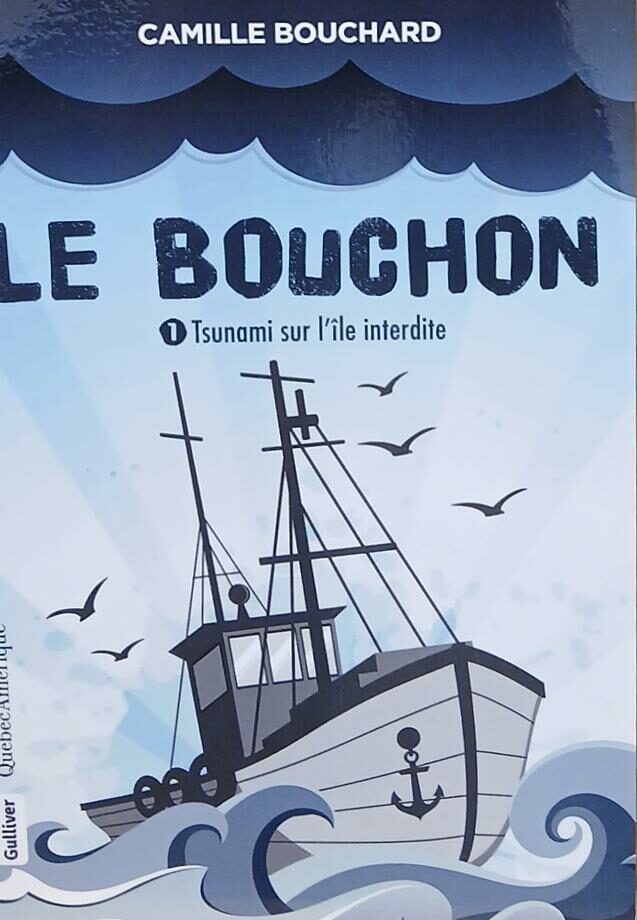 Couverture de Le bouchon Tome 1 : Tsunami sur l'île interdite