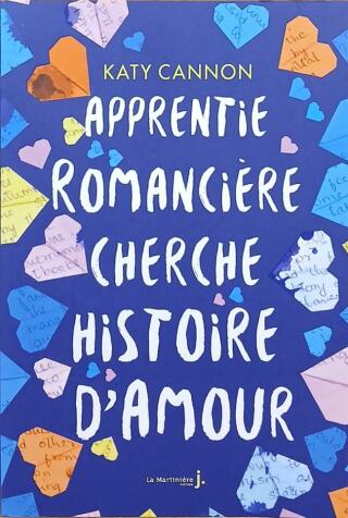Couverture de Apprentie romancière cherche histoire d'amour